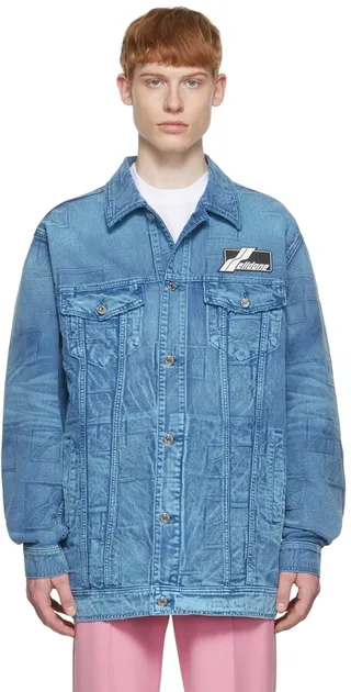 We11done Blue Denim Jacket