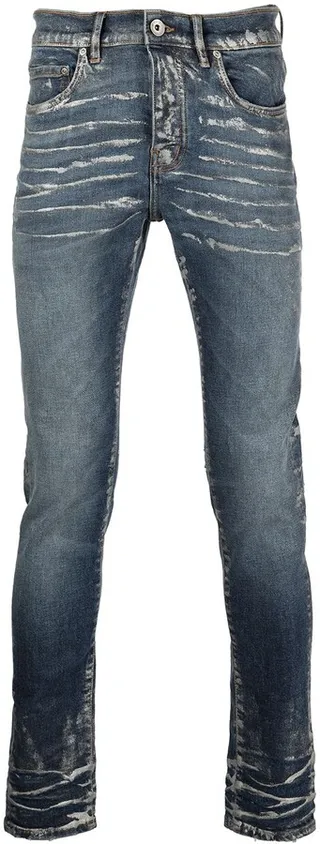 P001 distressed skinny jeans