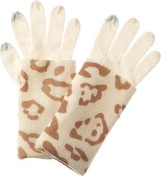 Forte Cashmere Reversible Animal Cashmere Gloves