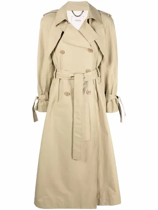 Double-Breasted Trench Coat