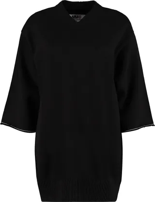 Cotton V-neck Sweater