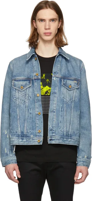 Diesel Blue Denim Bray Jacket