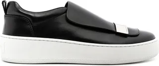 Logo-Plaque Slip-On Sneakers