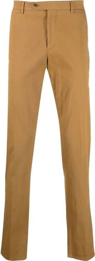 Straight-Leg Tailored Trousers