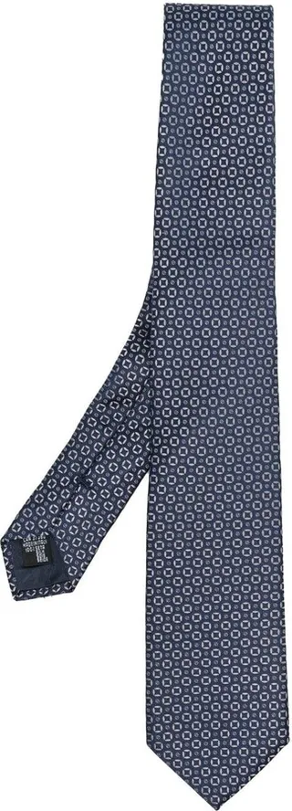 Patterned Silk Tie
