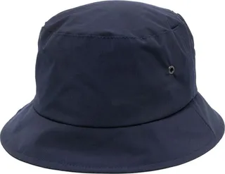 PELTING logo-patch bucket hat