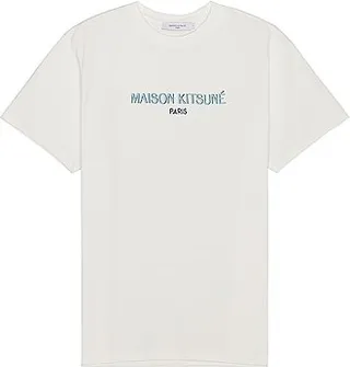 Maison Kitsune Paris Relaxed T-shirt in White