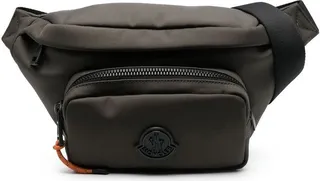Durancae logo-patch belt bag