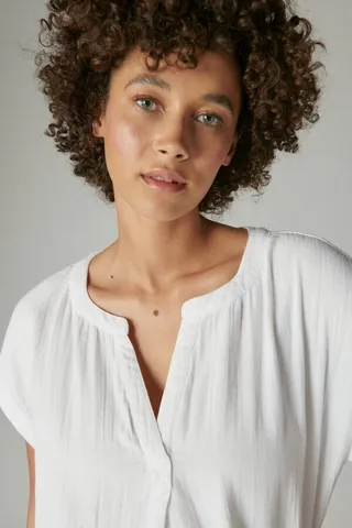 Short Sleeve Popover Shirt