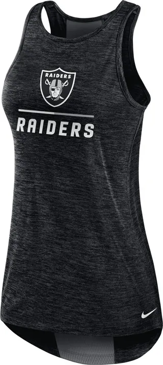 Nike Women's Dri-FIT (NFL Las Vegas Raiders) Tank Top in Black