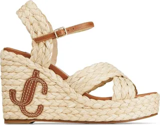 Jimmy Choo Dellena 100 Wedge Sandals