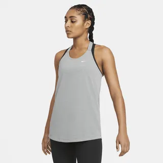 Nike Women's Dri-FIT Training Tank Top in Grey