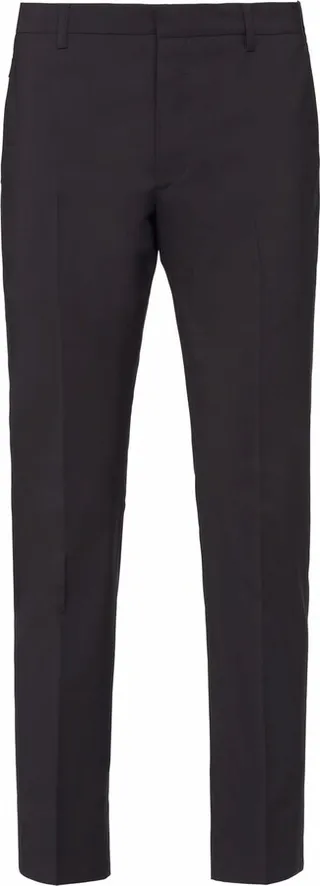 Tailored Straight-Leg Trousers