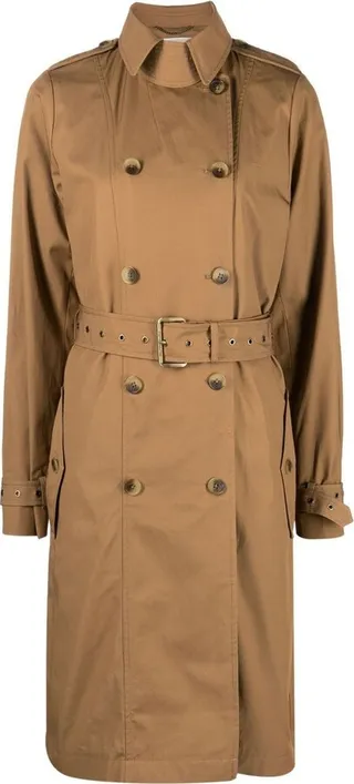Double-Breasted Trench Coat