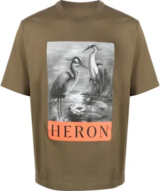 graphic-print cotton T-shirt