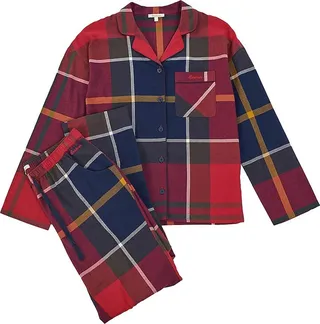 Ellery Large Tartan Check Cotton Pajama Set