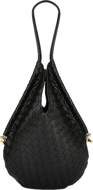 Bottega Veneta Medium Ellipse Shoulder Bag in Dark Green