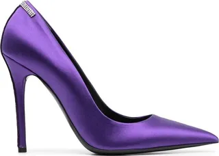 110mm Crystal-Embellished Pumps