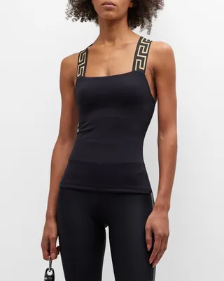 Greca Border Gym Tank Top