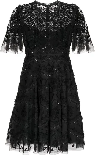 Sequin-Embellished Dress