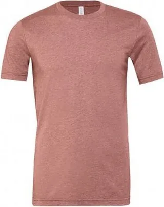 BELLA + CANVAS Bella + Canvas Adults Unisex Heather CVC T-Shirt - Purple