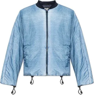 Diesel W-Day-Print Zipped Bomber Jacket
