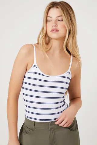 Striped Cami Bodysuit