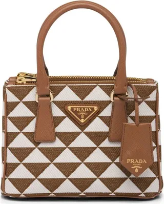 Symbole embroidered mini bag