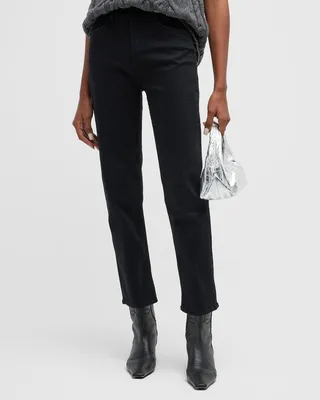 The High Waisted Rider Ankle Jeans