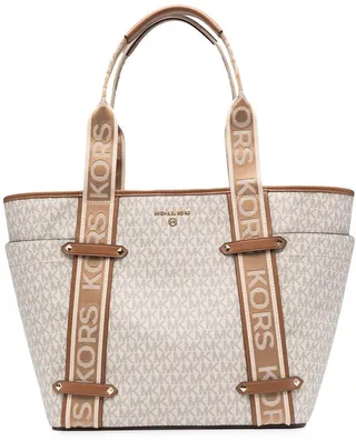 Maeve monogram-print tote bag