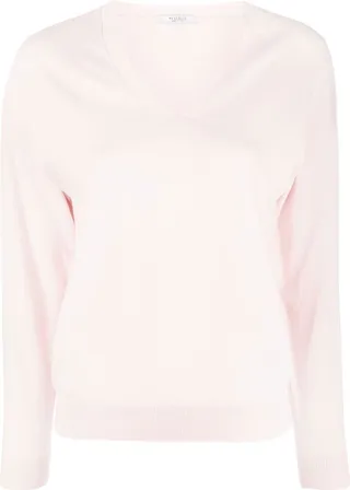 V-neck pullover jumper