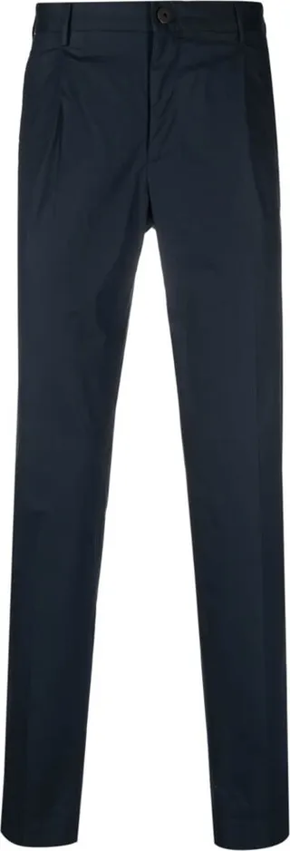 Slim-Cut Tailored Trousers