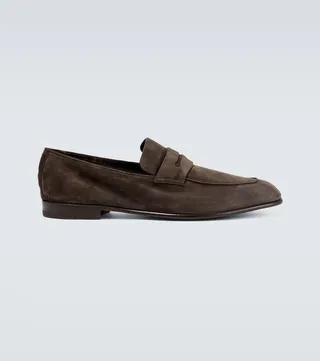L'Asola suede moccasins
