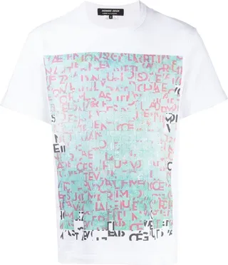 graphic-print T-shirt