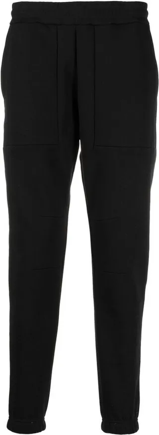 Cuffed Tapered-Leg Trousers