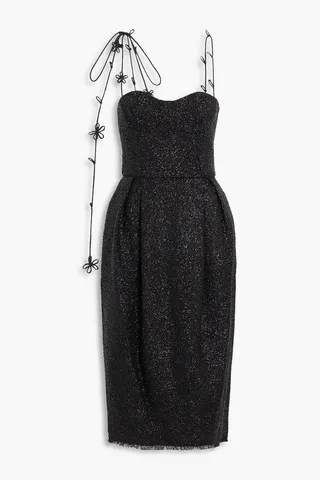 Tinsel midi dress