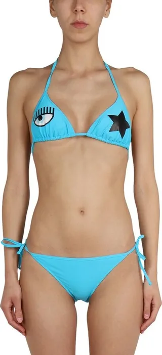 Chiara Ferragni Side-Tie Bikini Bottoms