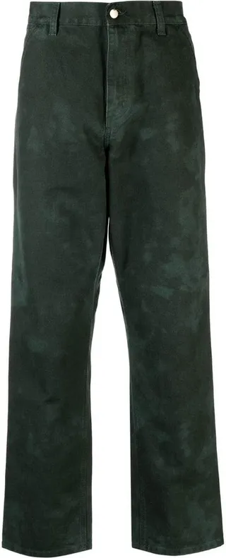 Single Knee Chromo straight trousers