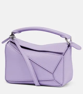 Puzzle Mini leather shoulder bag
