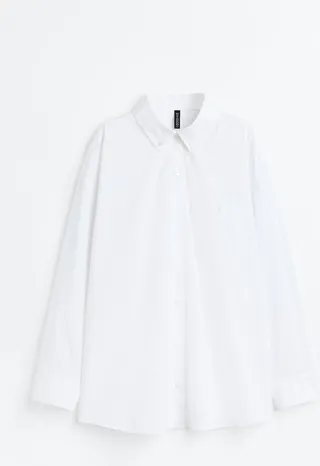 Oversized Poplin Shirt