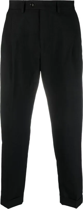 Cropped Tailored Trousers