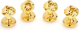 Men's Knot 4 Piece Stud Set