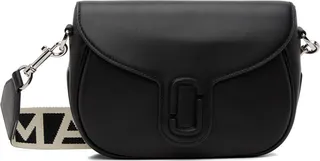 Marc Jacobs Black 'The J Marc Saddle Bag' Bag