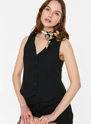 Button Down Waistcoat