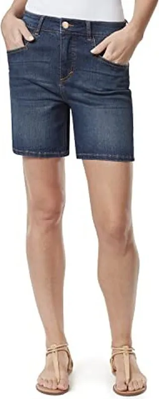 Bandolino Women's Mandie High Rise 6" Go-to Short