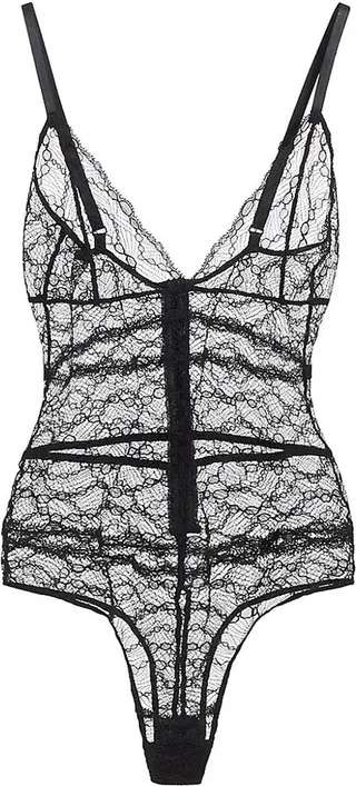 Mon Cheri Sheer Lace Bodysuit