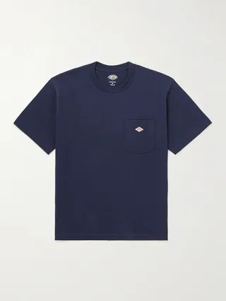 Logo-Appliquéd Cotton-Blend Jersey T-Shirt