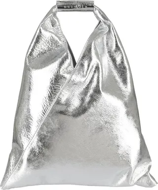 MM6 Maison Margiela Logo Embossed Tote Bag