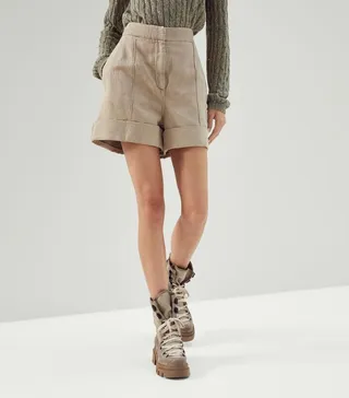 Brunello Cucinelli Cotton-Blend Bermuda Shorts