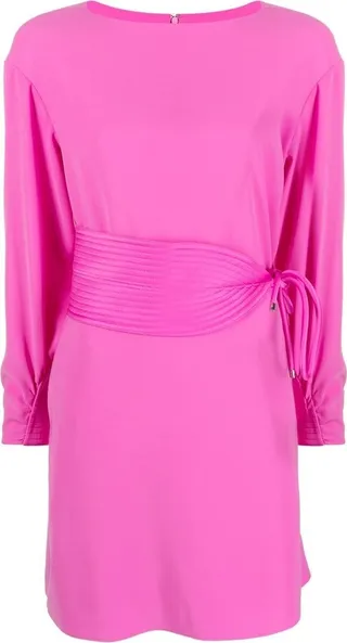 Belted Mini Dress